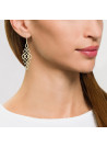 Boucles d'oreilles or jaune "Crazy"