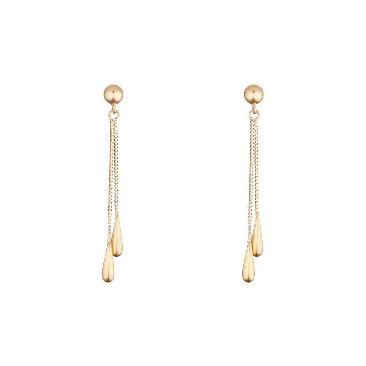 Boucles d'oreilles "Rayonnante" Or jaune