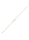 Bracelet or jaune "Infinity"