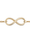 Bracelet or jaune "Infinity"