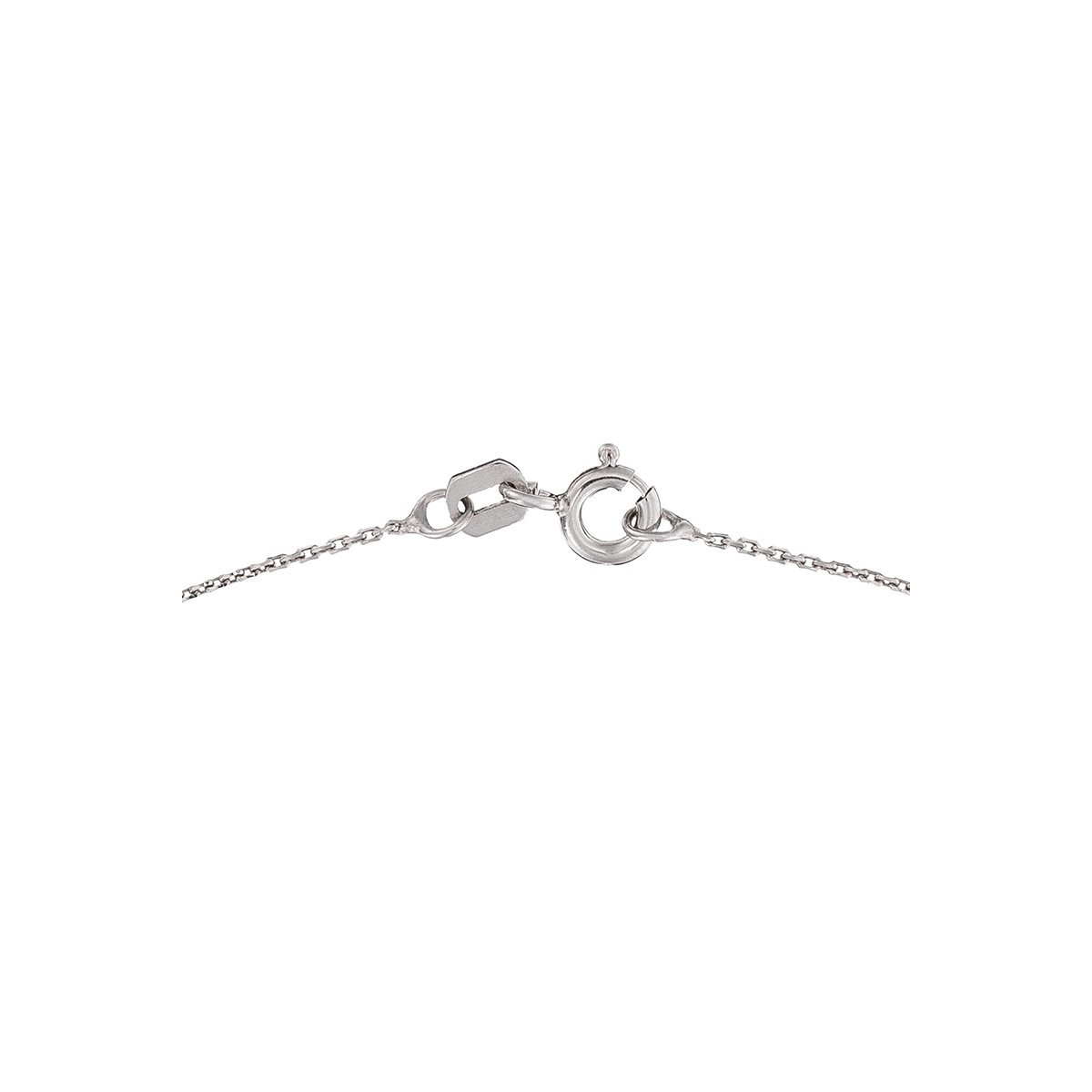 Pendentif Or Blanc et oxyde de zirconium "Câjoleur" + Chaîne offerte Pendentif Or Blanc, perle de culture blanche et oxyde de zirconium "Câjoleur" + chaîne argent offerte