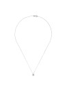 Pendentif  "Mon Brillant" Or Blanc et Diamants