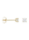Boucles d'oreilles Or Jaune et Diamants 0,50 carats "Ma puce"