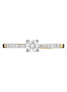 Bague Or Blanc et Diamants 0,32 carats "Dis-moi OUI"