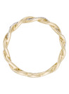 Bague Or Jaune et Diamants 0,13 carats "Entortillement"