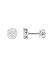 Boucles d'oreilles Or Blanc et Diamants 0,18 carat "HEAVENLY "