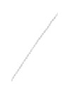 Bracelet Or Blanc et Diamants 0,5 carat "LIGNE DE CHANCE"