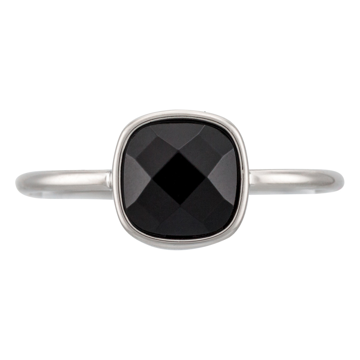 Bague "Arcadia" Onyx Laiton