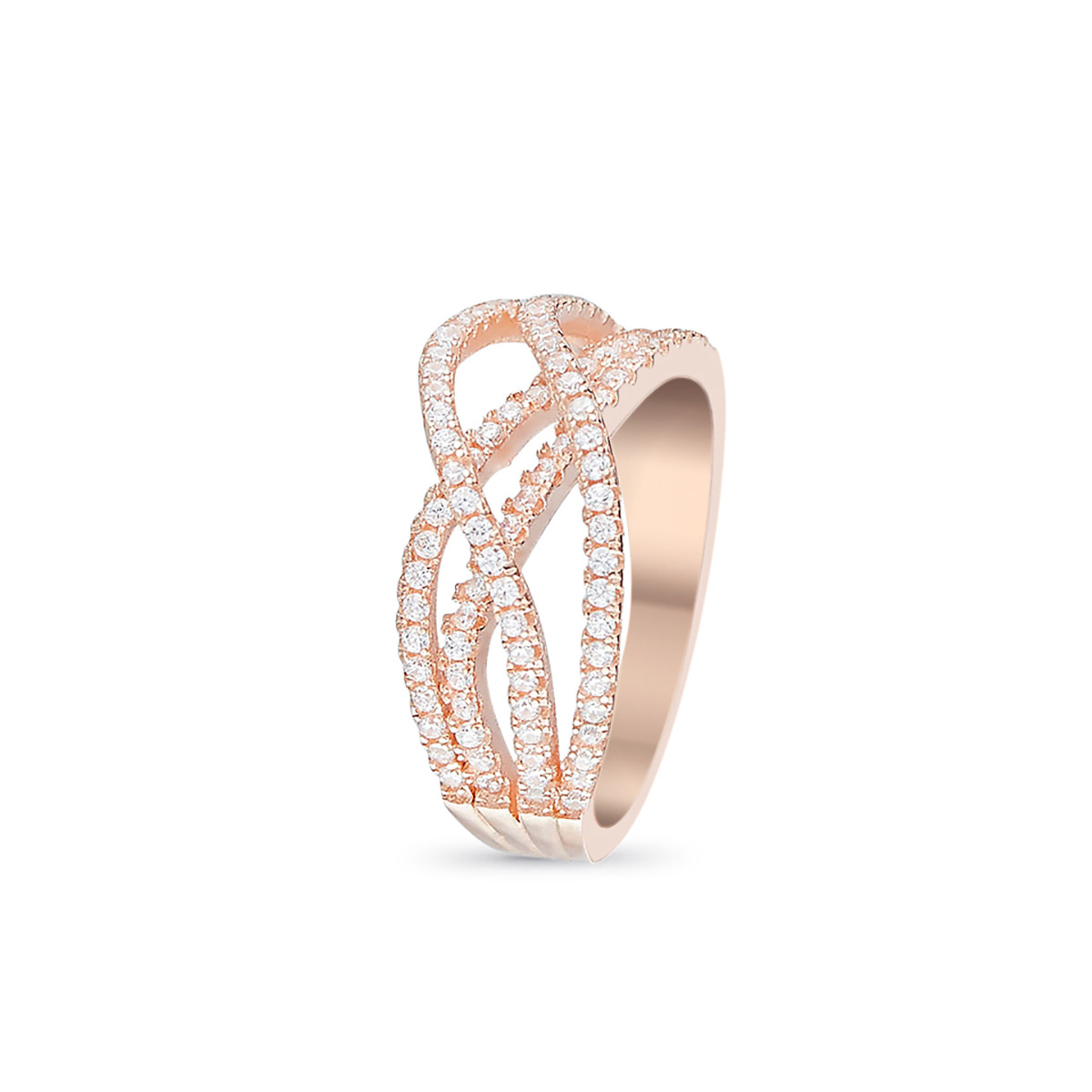 Bague "Beauté Rare" Vermeil rose