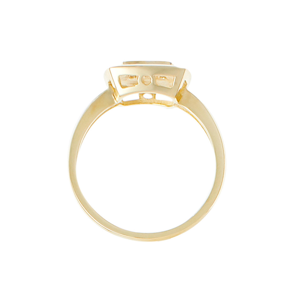 Bague "Lima" Or jaune et Diamants