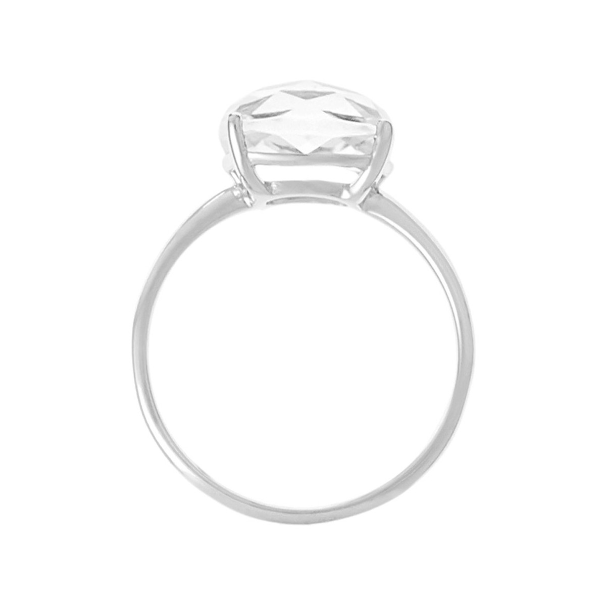 Bague "Amathia Topaze" Or blanc