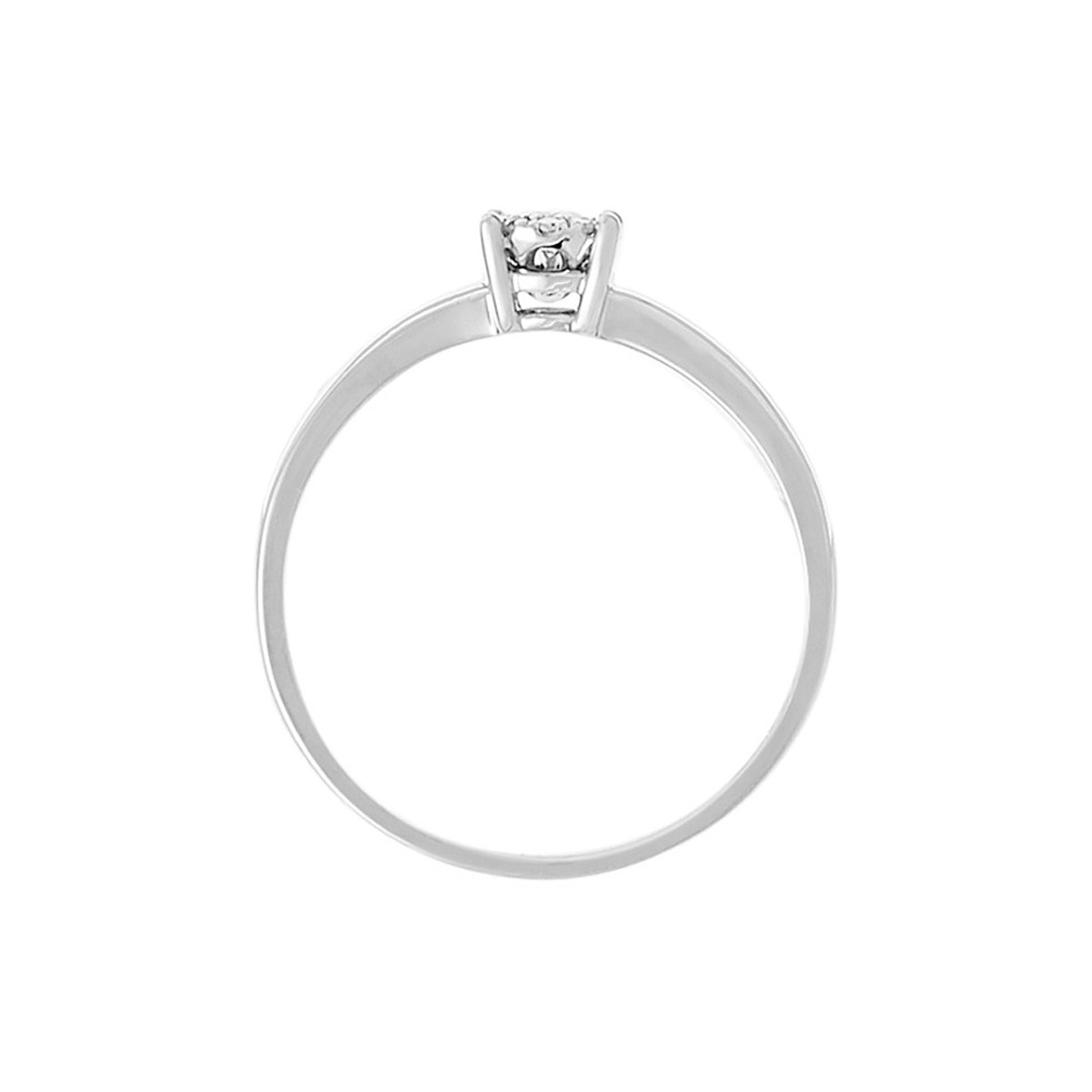 Bague " Grâce" Or blanc et Diamant