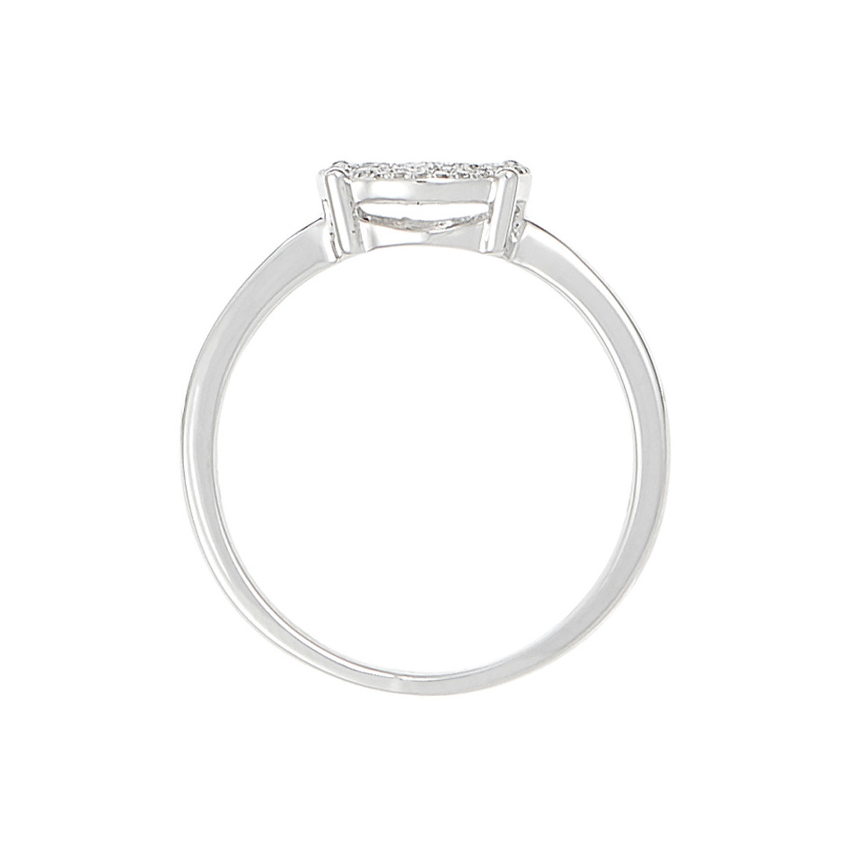 Bague "Sublissime" Or blanc et Diamants