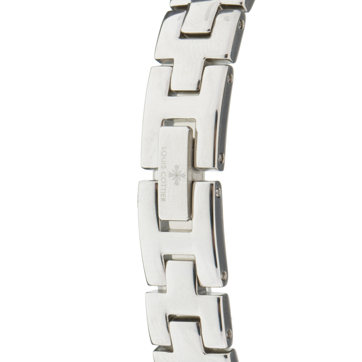 Montre louis cottier HY3580C3BV4 Louis Cottier - Montre Femme ALICE céramique blanc et acier - Boîtier 25 mm - HY3580C3BV4