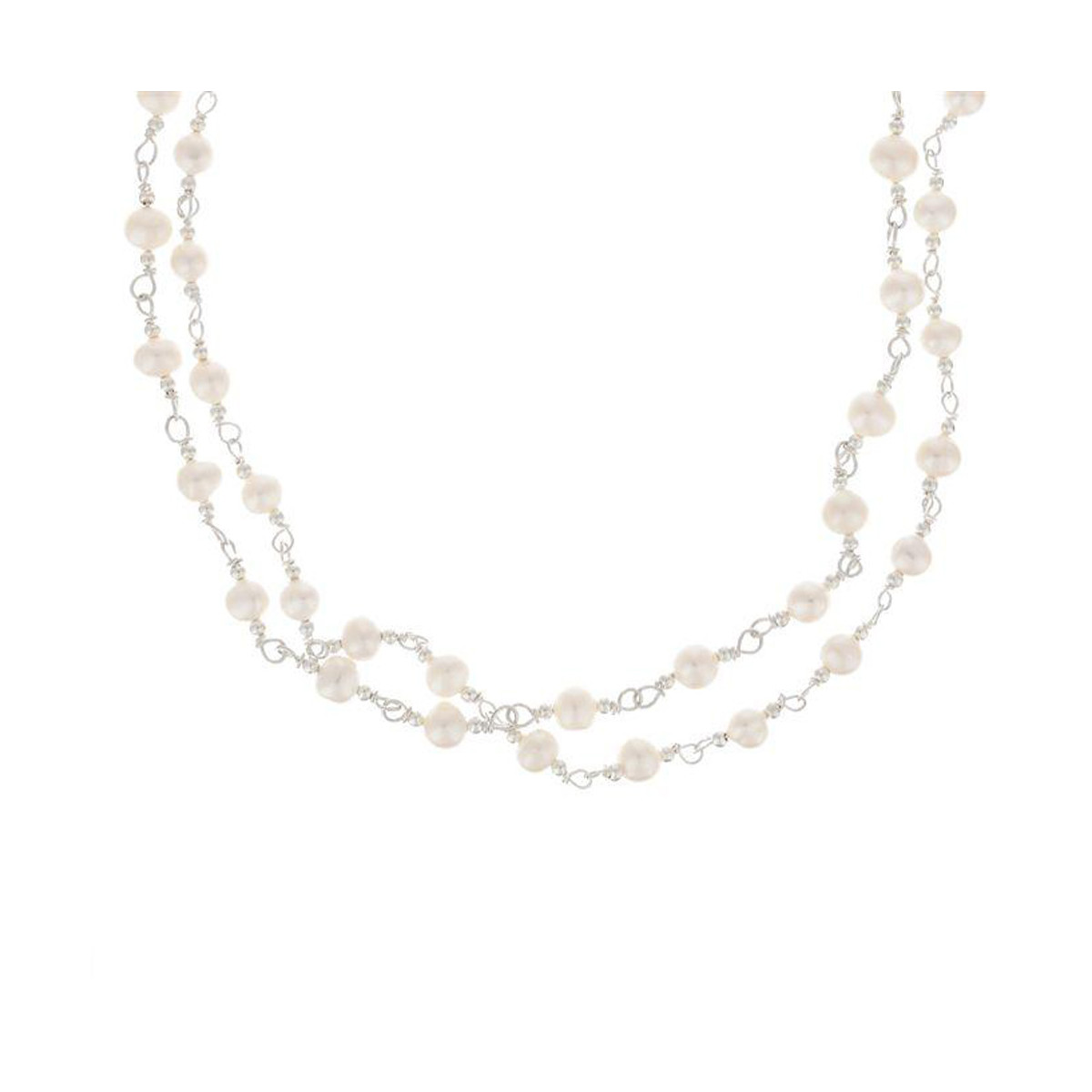 collier argent perles collier argent perles