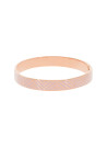 Bracelet Émail rose "Rio" finition rosée