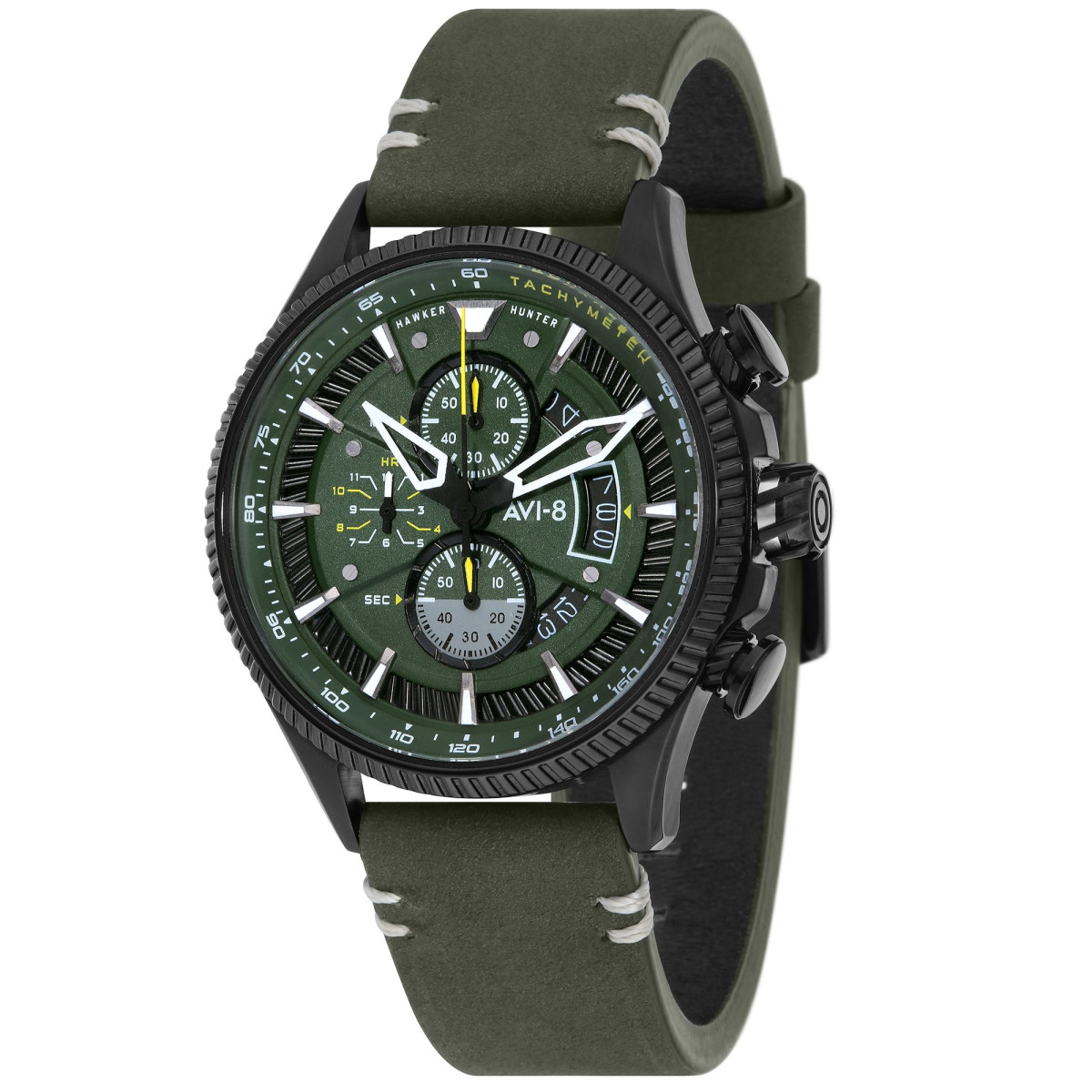 montre homme avi-8 police Montre AVI-8 HAWKER HUNTER Quartz Chronograph - AV-4064-02