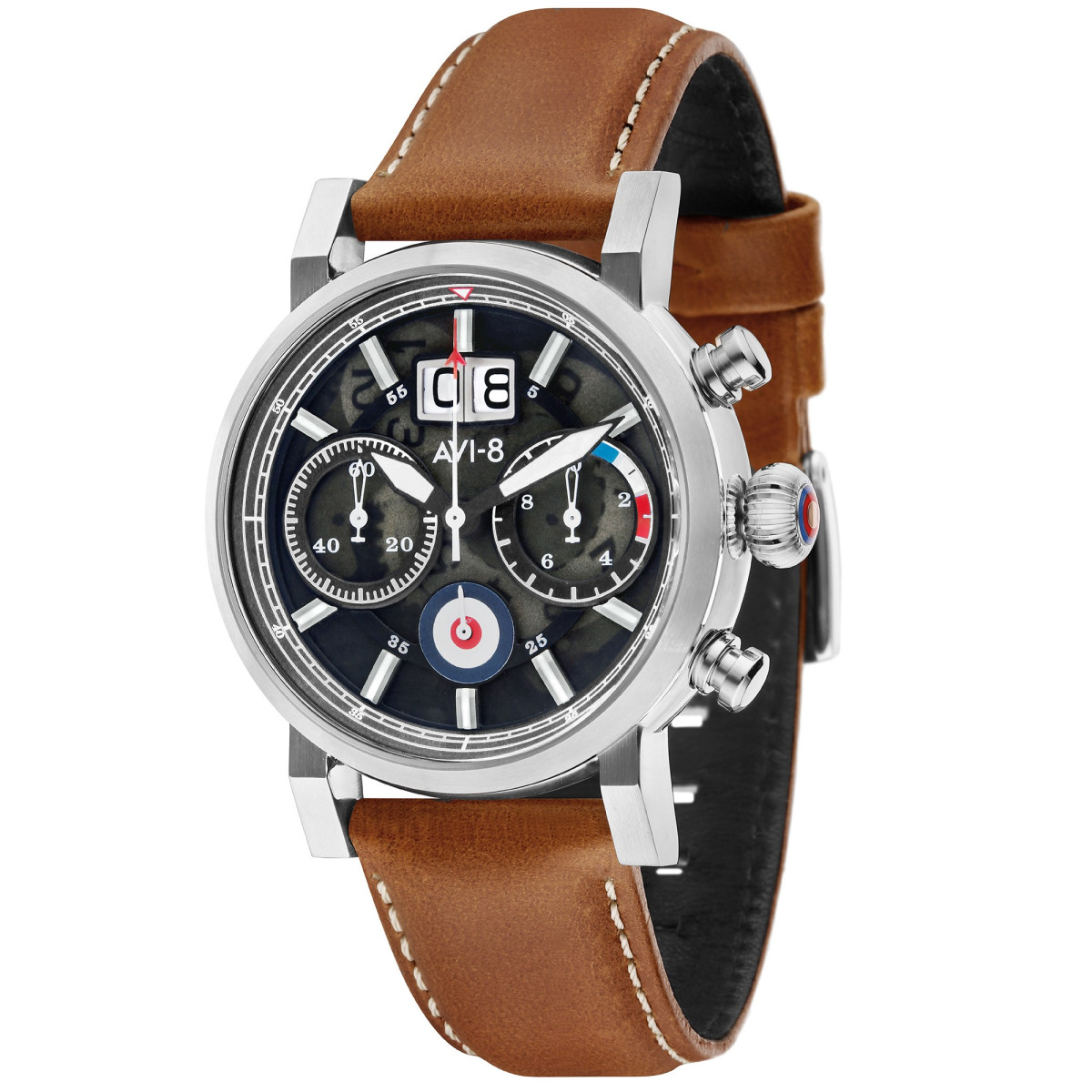 montre homme moderne Montre AVI-8 HAWKER HURRICANE Quartz Chronograph - AV-4062-01