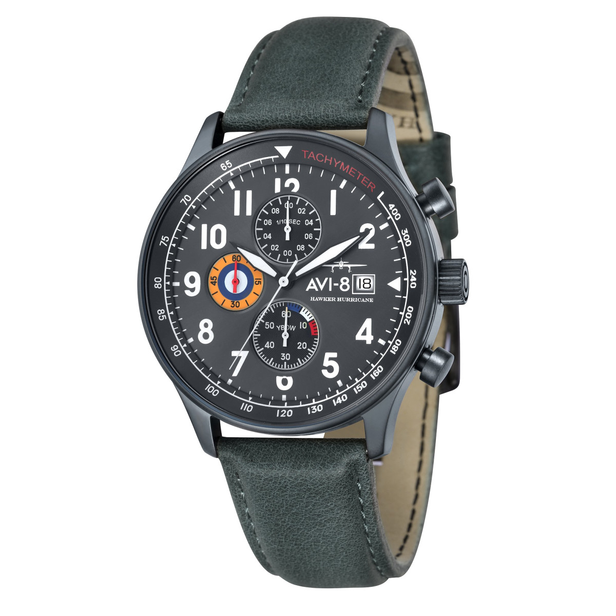 Montre AVI-8 HAWKER HURRICANE Quartz Chronograph - AV-4011-0D