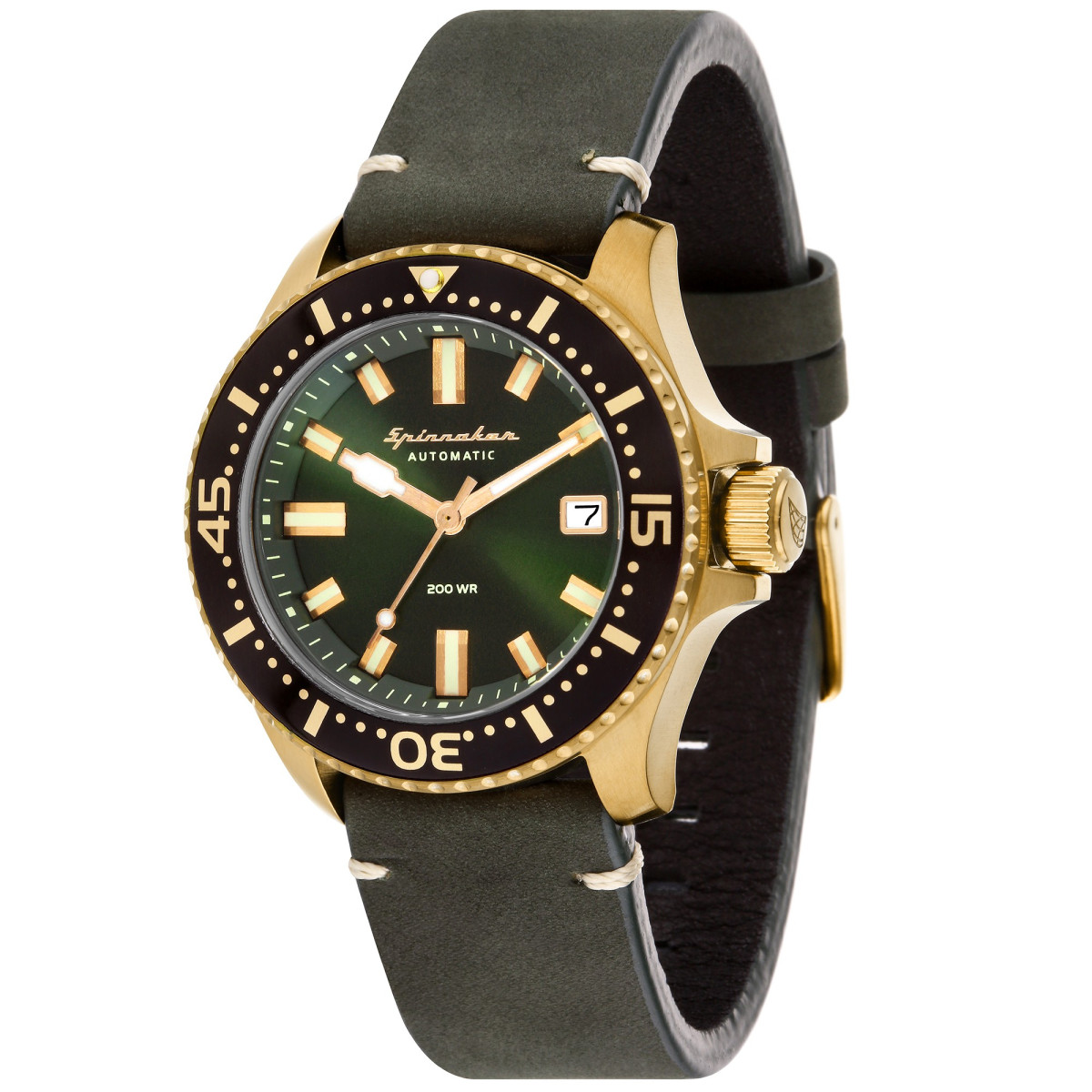 Montre Spinnaker SPENCE Automatique - Cadran Vert - SP-5039-06