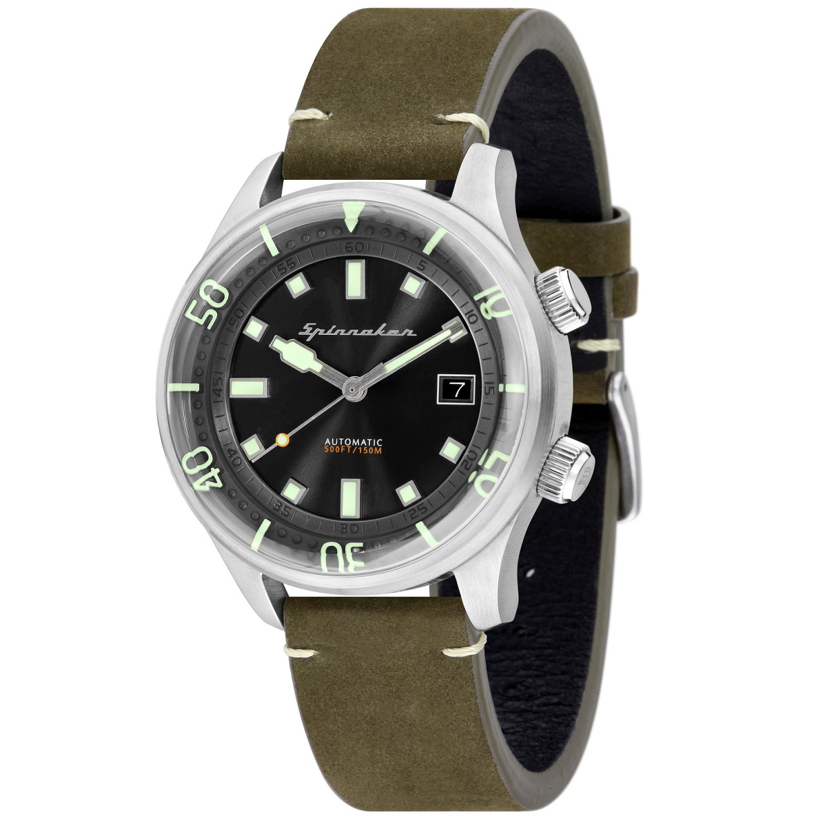 Montre Spinnaker BRADNER Automatique - Cadran Noir - SP-5057-02