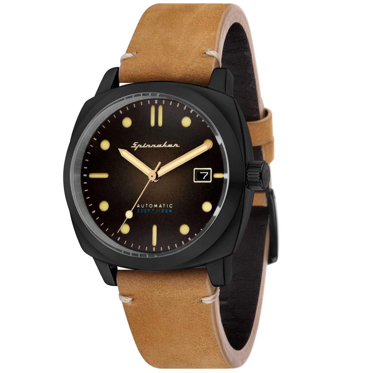Montre Spinnaker HULL Automatique - Cadran Noir - SP-5059-04
