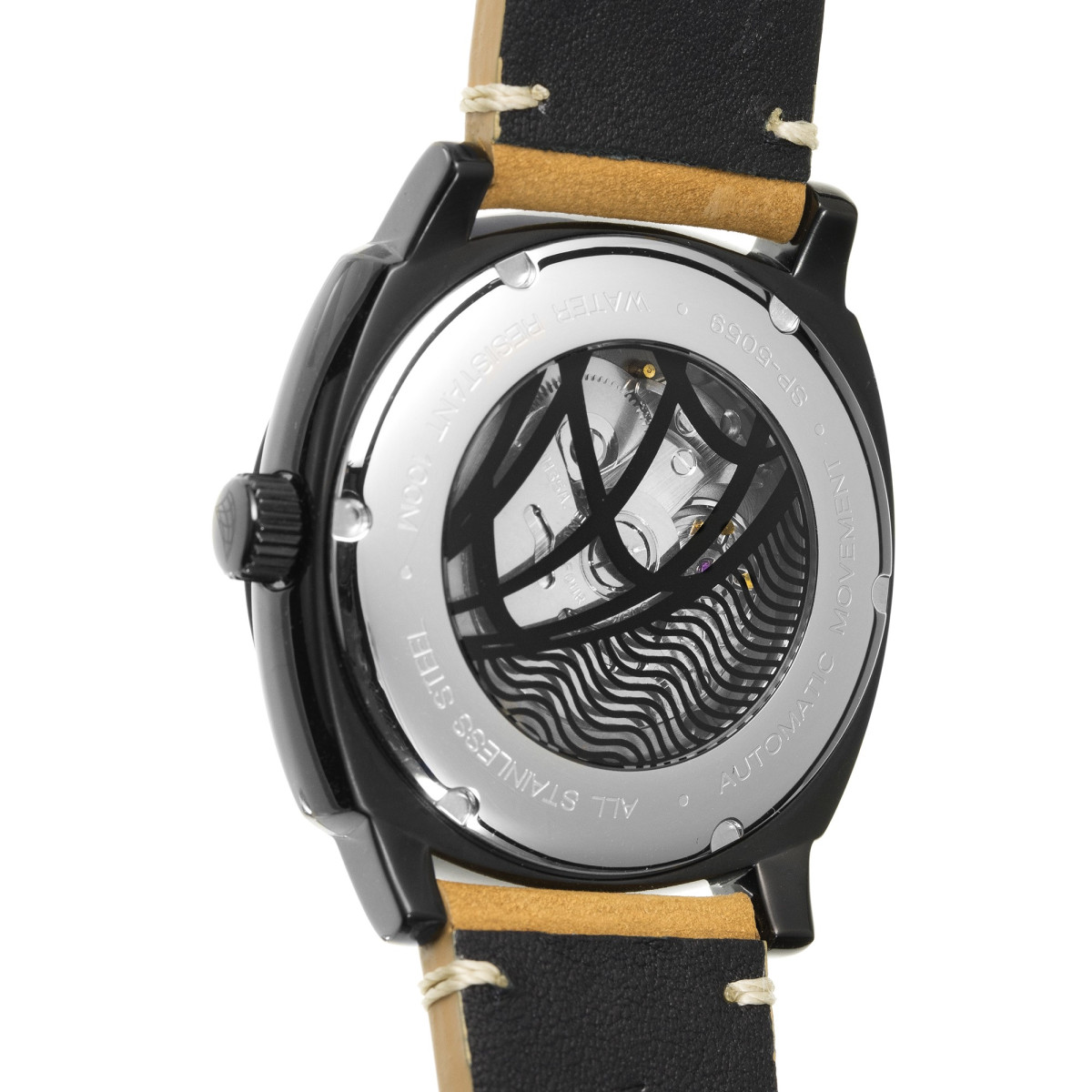 Montre Spinnaker HULL Automatique - Cadran Noir - SP-5059-04