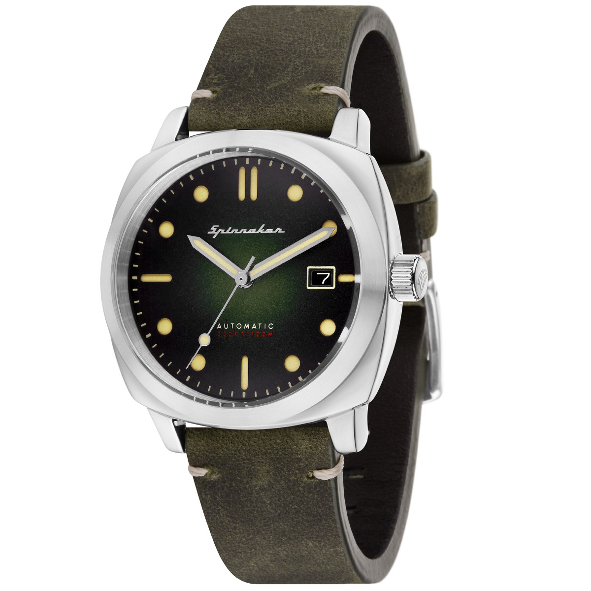 Montre Spinnaker HULL Automatique - Cadran Vert - SP-5059-03