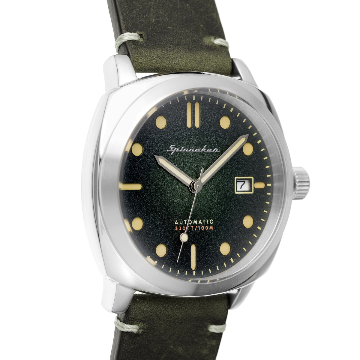 Montre Spinnaker HULL Automatique - Cadran Vert - SP-5059-03