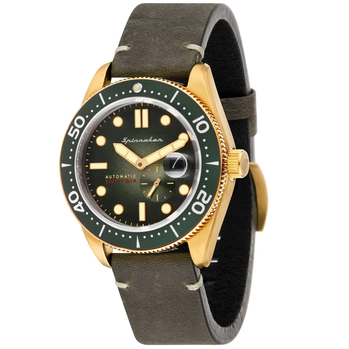 Montre Spinnaker CROFT Automatique - Cadran Vert - SP-5058-04