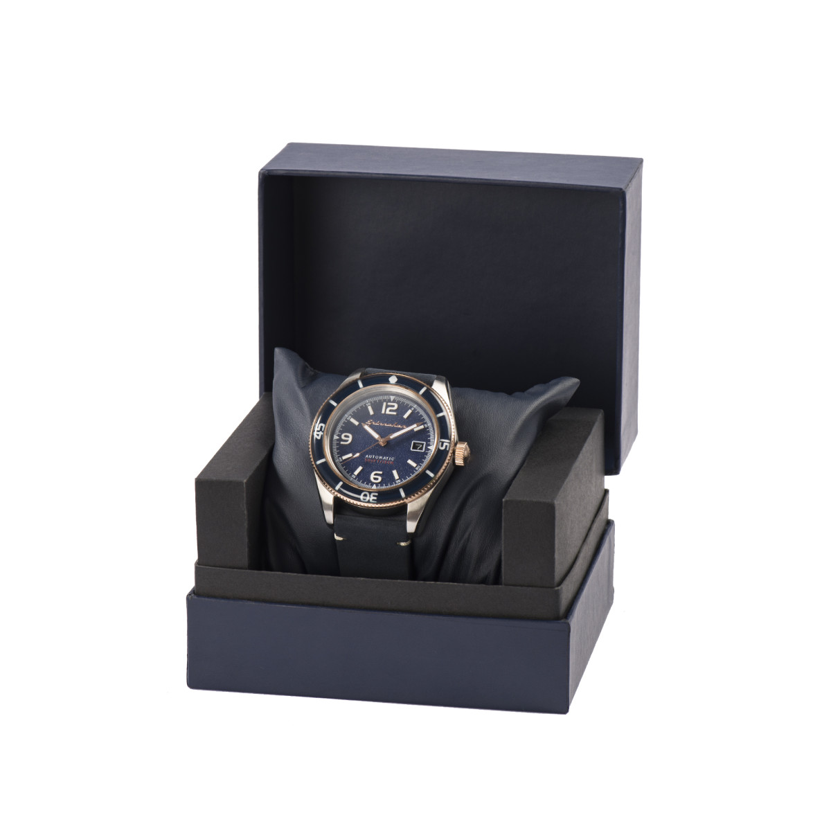Montre Spinnaker FLEUSS Automatique - Cadran Bleu Montre Spinnaker FLEUSS Automatique - Cadran Bleu - SP-5055-04