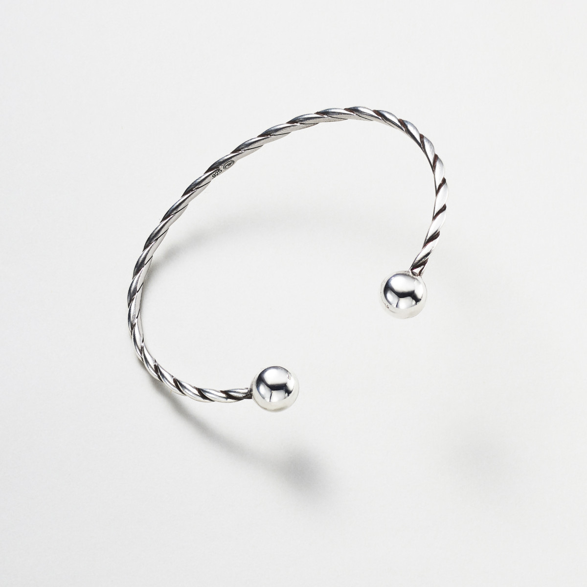 Bracelet jonc Homme CHEM en Argent massif 925