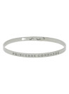 Bracelet Jonc à message Laiton "PRINCESSE CONNASSE"
