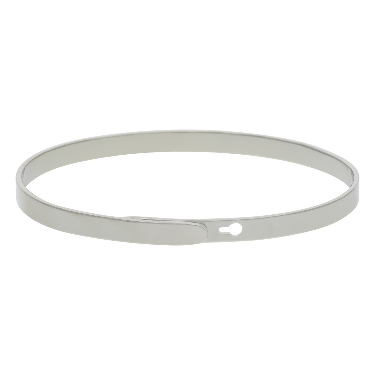 Bracelet Jonc à message Laiton "PRINCESSE CONNASSE" Bracelet à message "Princesse Connasse" Laiton argenté