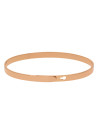 Bracelet Jonc à message Laiton rosé "PARISIENNE"