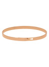 Bracelet Jonc à message Laiton rosé "MERVEILLEUSE DE MÈRE EN FILLE"