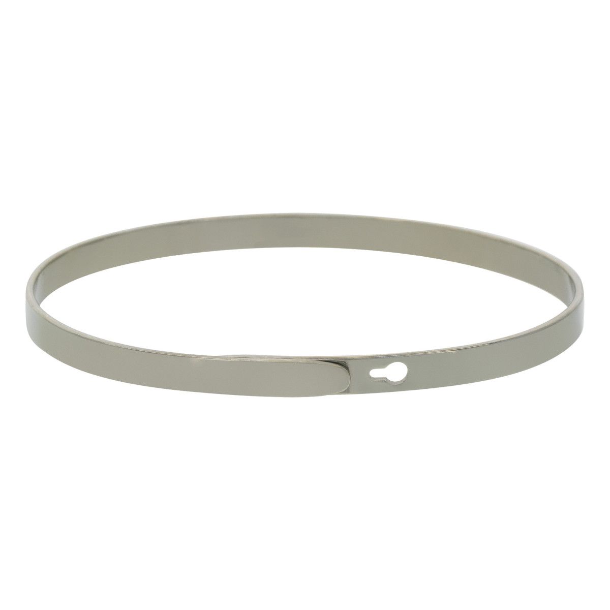 Bracelet à message "Une Nounou Formidable" Laiton argenté