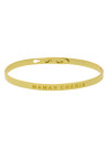 Bracelet à message laiton doré "Maman chérie" | Mes-bijoux.fr