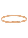 Bracelet Jonc à message Laiton rosé "MAMAN D'AMOUR"