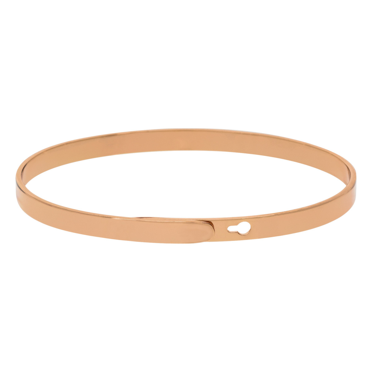 Bracelet Jonc à message Laiton rosé "MAMAN SUBLIME" Bracelet à message "Maman Sublime" Laiton rosé
