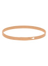 Bracelet Jonc à message Laiton rosé "MÈRE-VEILLEUSE"