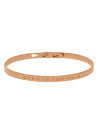 Bracelet Jonc à message Laiton rosé "BORN IN THE 90'S"