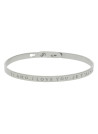 Bracelet Jonc à message Laiton "TI AMO, I LOVE YOU, JE T'AIME"
