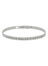 Bracelet Jonc à message Laiton "LA PLUS BELLE C'EST TOI"