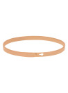 Bracelet Jonc à message Laiton rosé "À LA VIE À L'AMOUR"