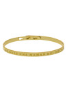Bracelet Jonc à message Laiton doré "JE SUIS UNE MAMAN QUI DÉCHIRE"