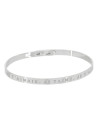 Bracelet Jonc à message Laiton "JE T'AIMAIS, JE TAIME, JE T'AIMERAI"