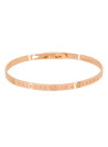 Bracelet Jonc à message Laiton rosé "RÂLEUSE MAIS J'ASSUME"