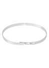 Bracelet Jonc à message Laiton "RIEN NE SERT DE COURIR, JE SUIS DÉJÀ EN RETARD"