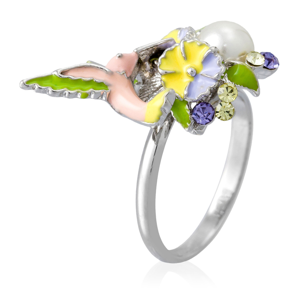 Bague ajustable "Liaisons Enchantées" Argenté Bague ajustable "Liaisons Enchantées" Argenté